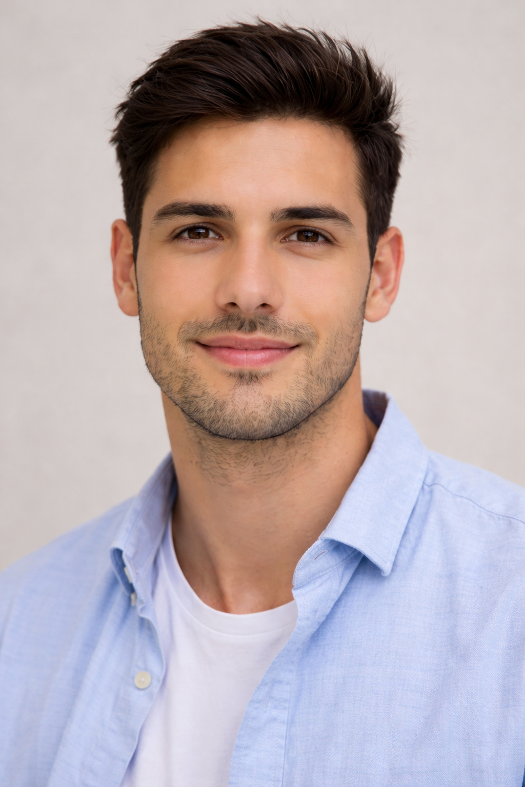 young man in casual portrait shot